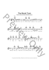 The Bondi Tram piano sheet music cover